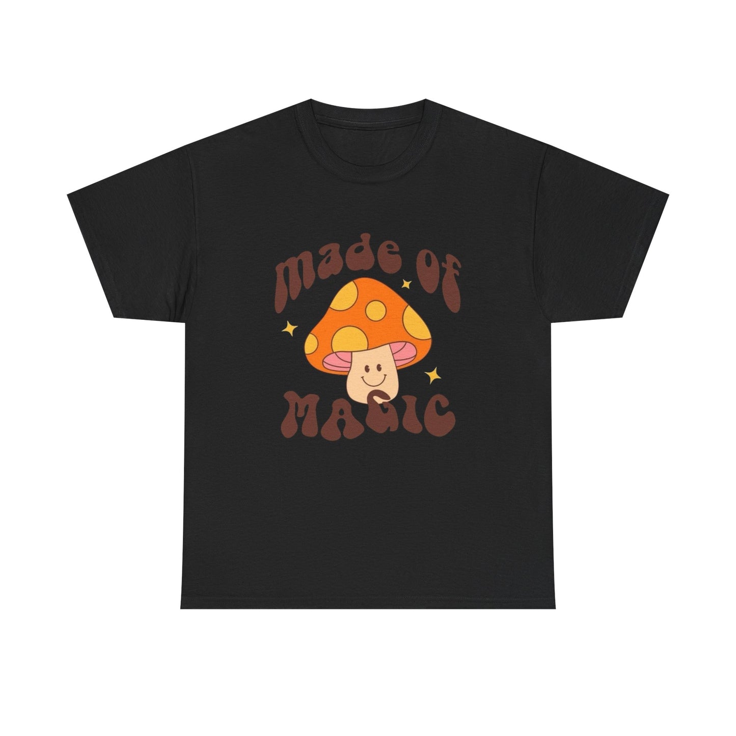 Made Of Magic Mushrooms Graphic T Shirt NEW ADULT TEE