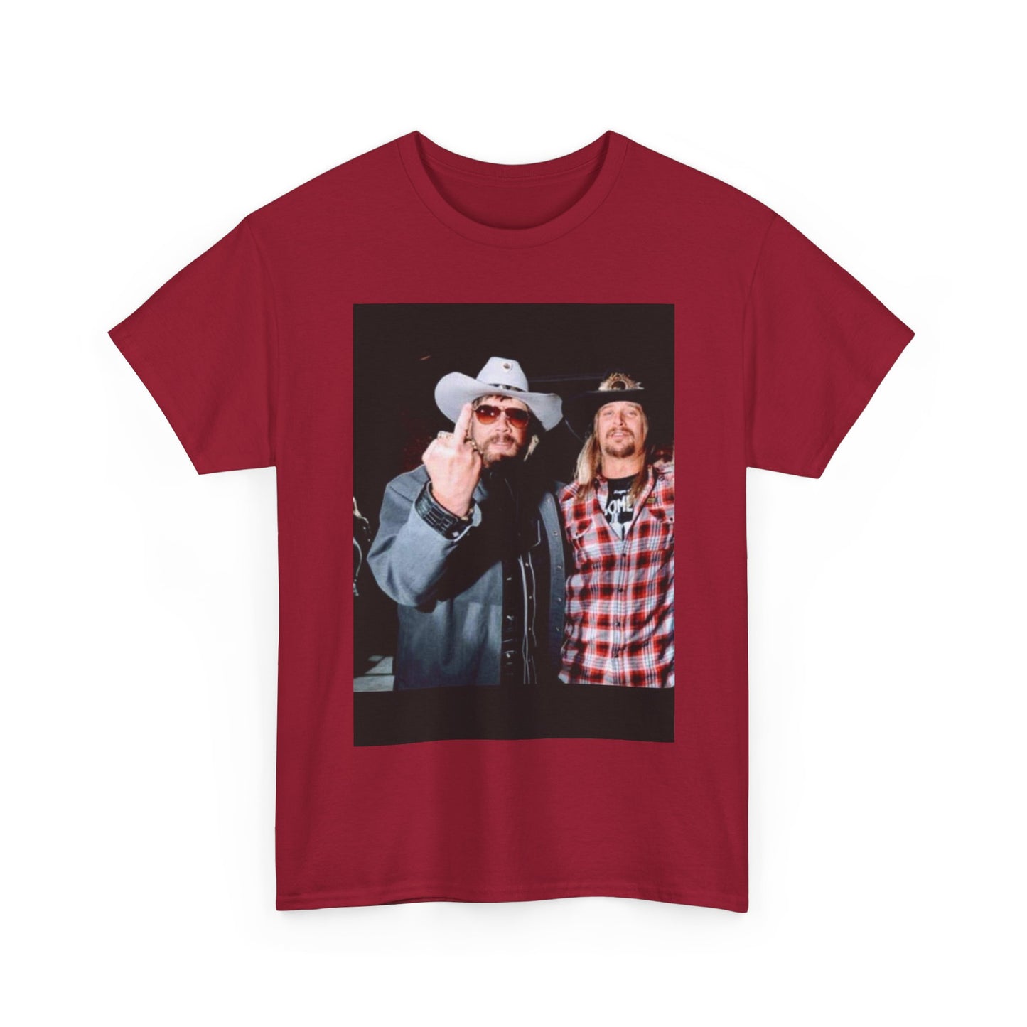 Hank Williams jr T-shirt kid rock country vintage Unisex Heavy Cotton AMERICAN