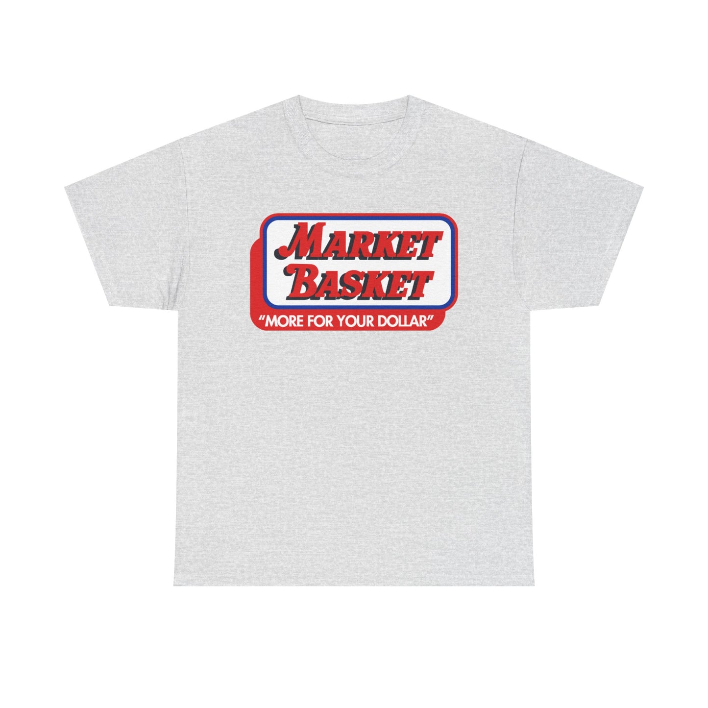 Boston vintage New England market basket patriots Heavy Cotton Tee