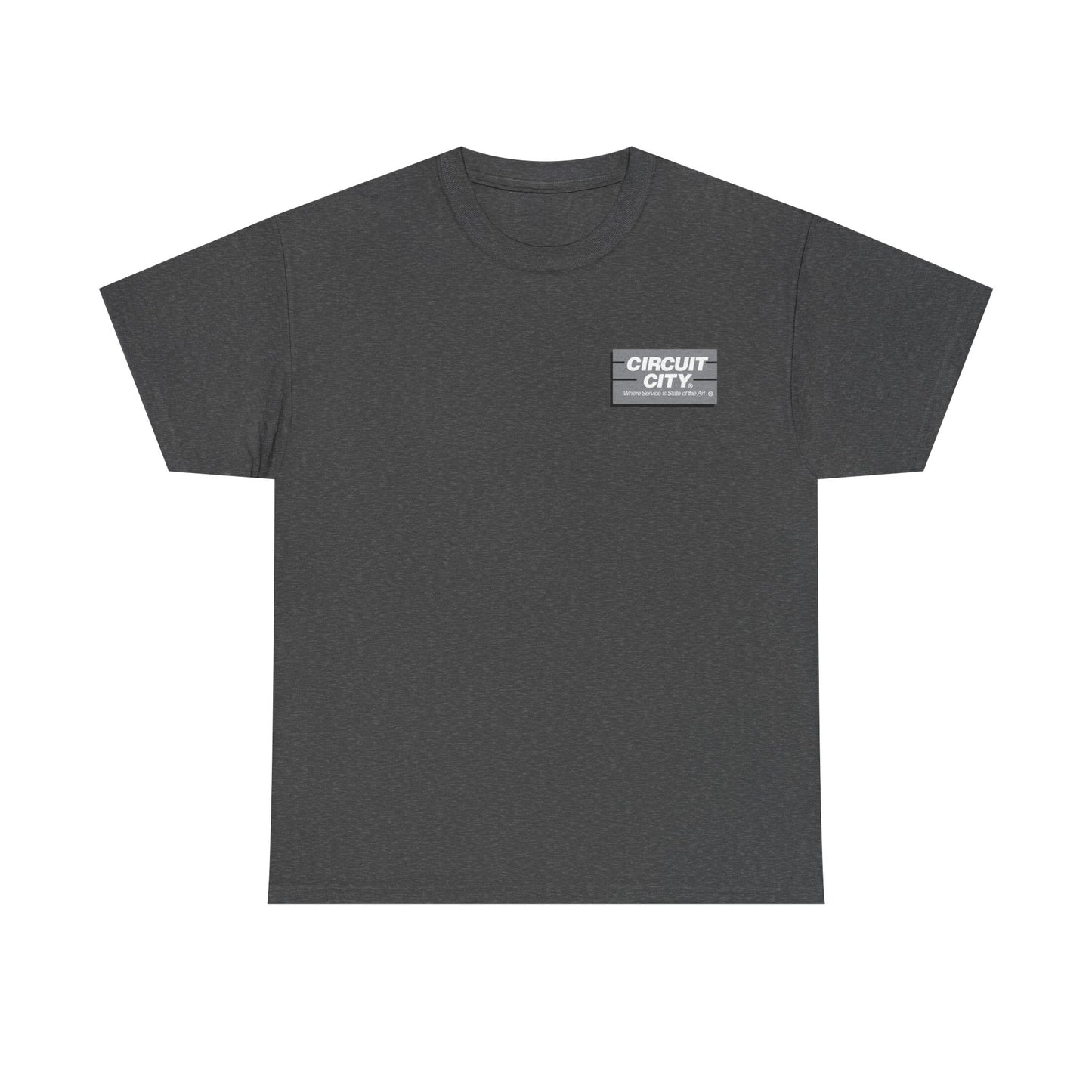 Circuit city T-shirt vintage graphic employee shirt retro design Unisex Heavy