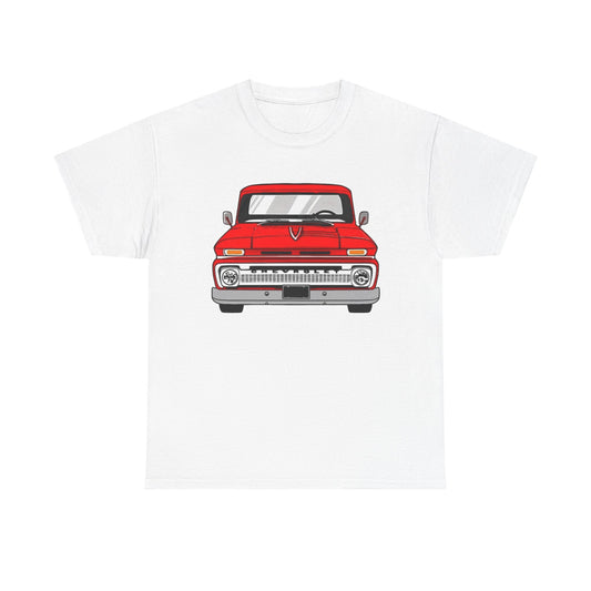 60's Chevy Pickup Retro Graphic T Shirt Unisex Heavy Cotton Tee NEW