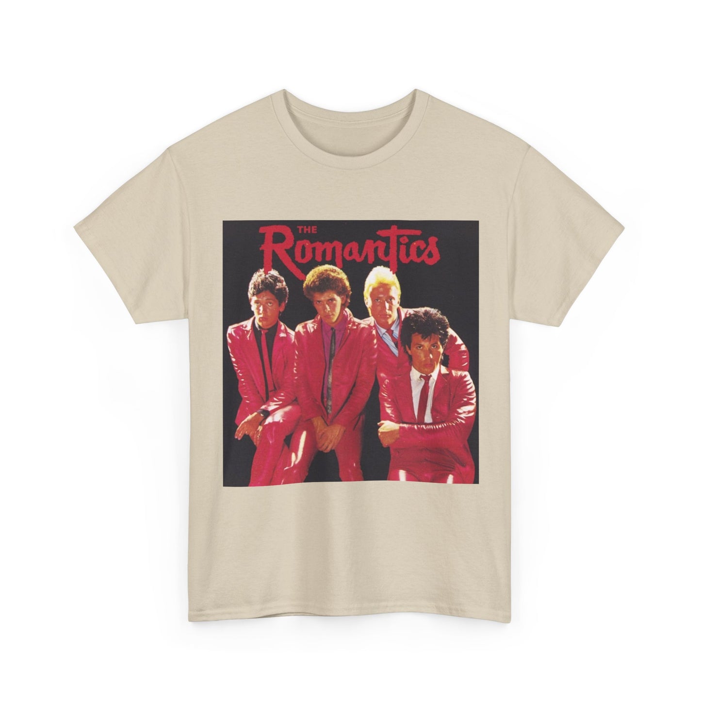 The Romantics Tshirt Vintage Band Poster Retro Unisex Heavy Cotton Tee