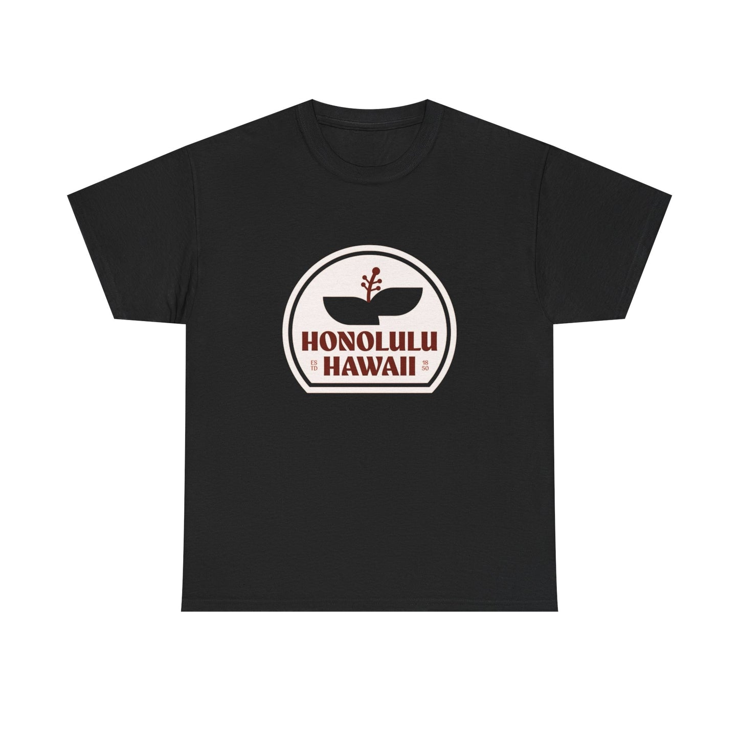 Honolulu Hawaii Graphic T Shirt ADULT NEW Unisex Heavy Cotton Tee