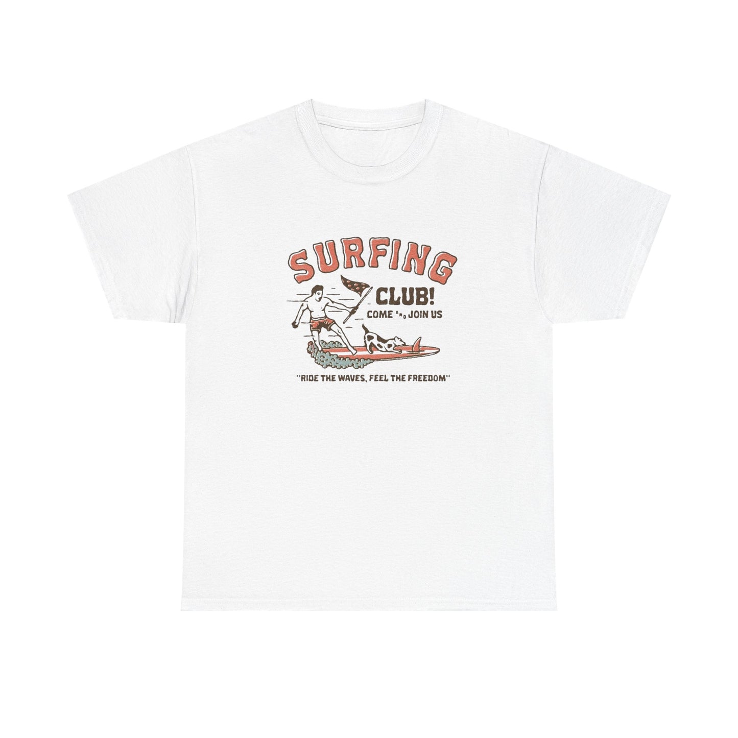 Surfing Club Graphic T Shirt ADULT NEW