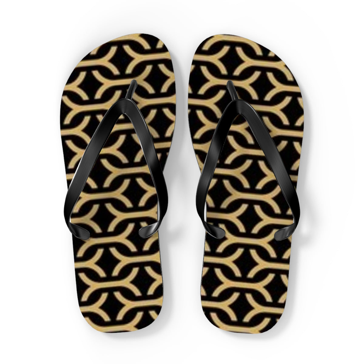Brown Monogram Flip Flops, Sandals Slides, Summer Footwear, Brand New