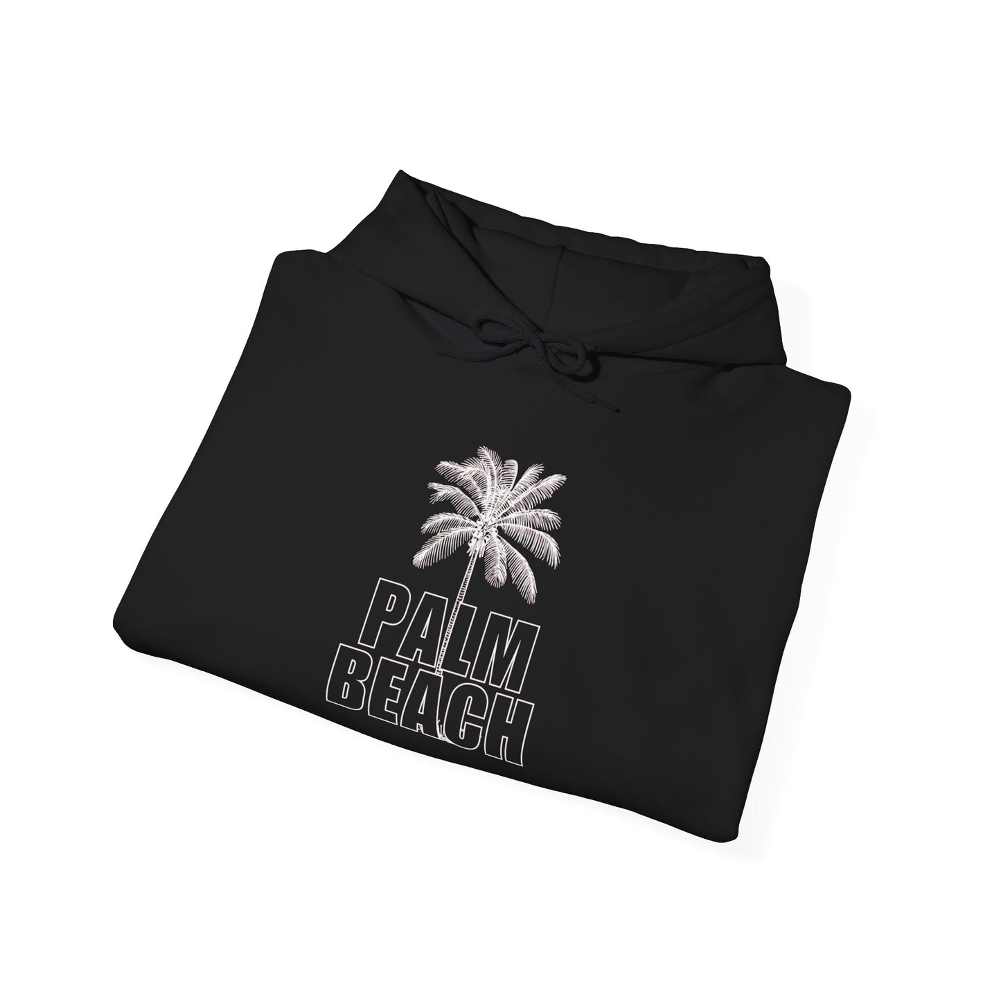 Palm Beach Florida Graphic Hoodie Heavy Blend Sweatshirt NEW