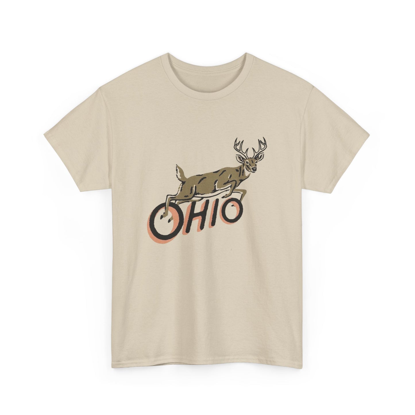 Ohio Bucks Graphic T Shirt NEW ADULT TEE Cotton