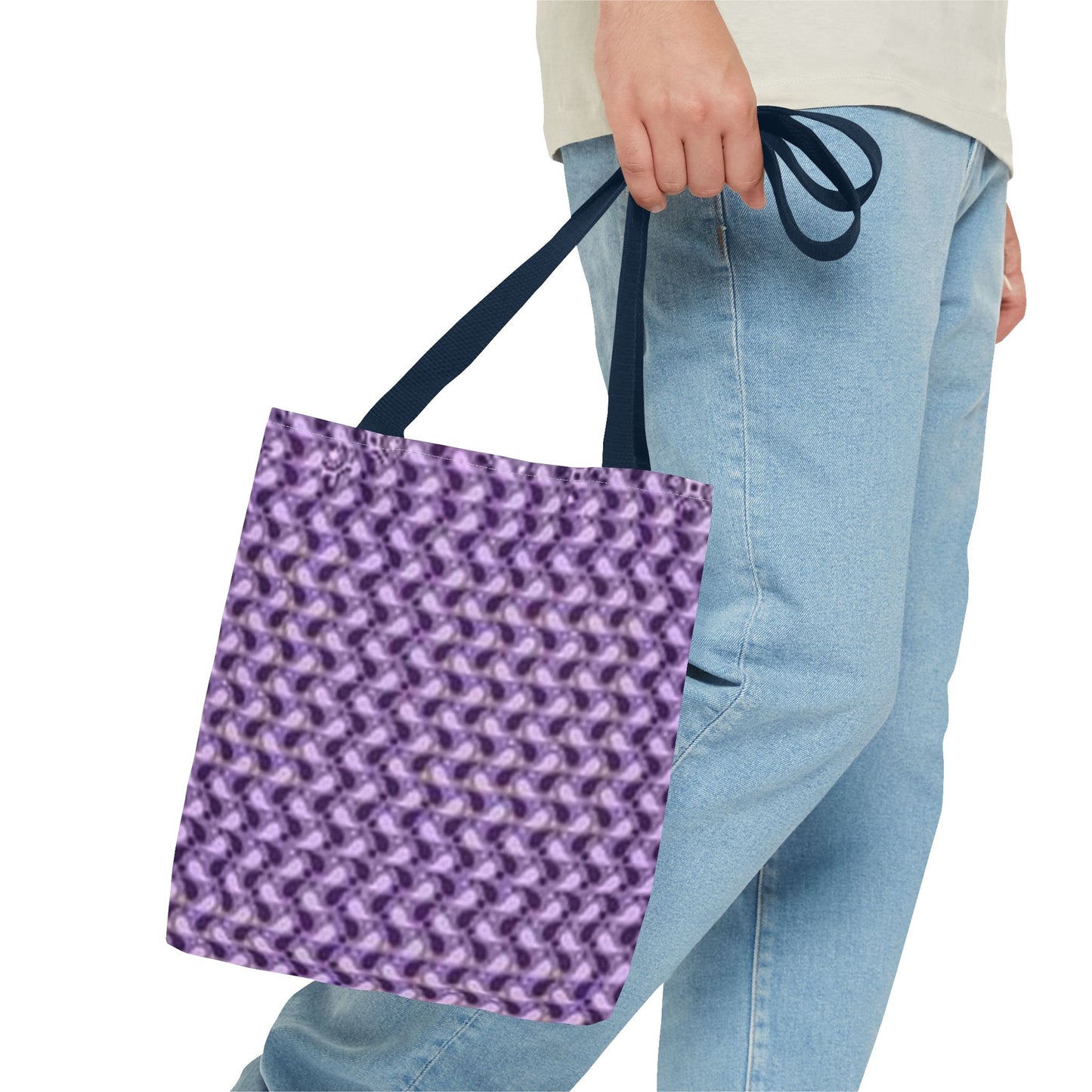 Purple Zig Zags BRAND NEW Tote Bag (AOP)