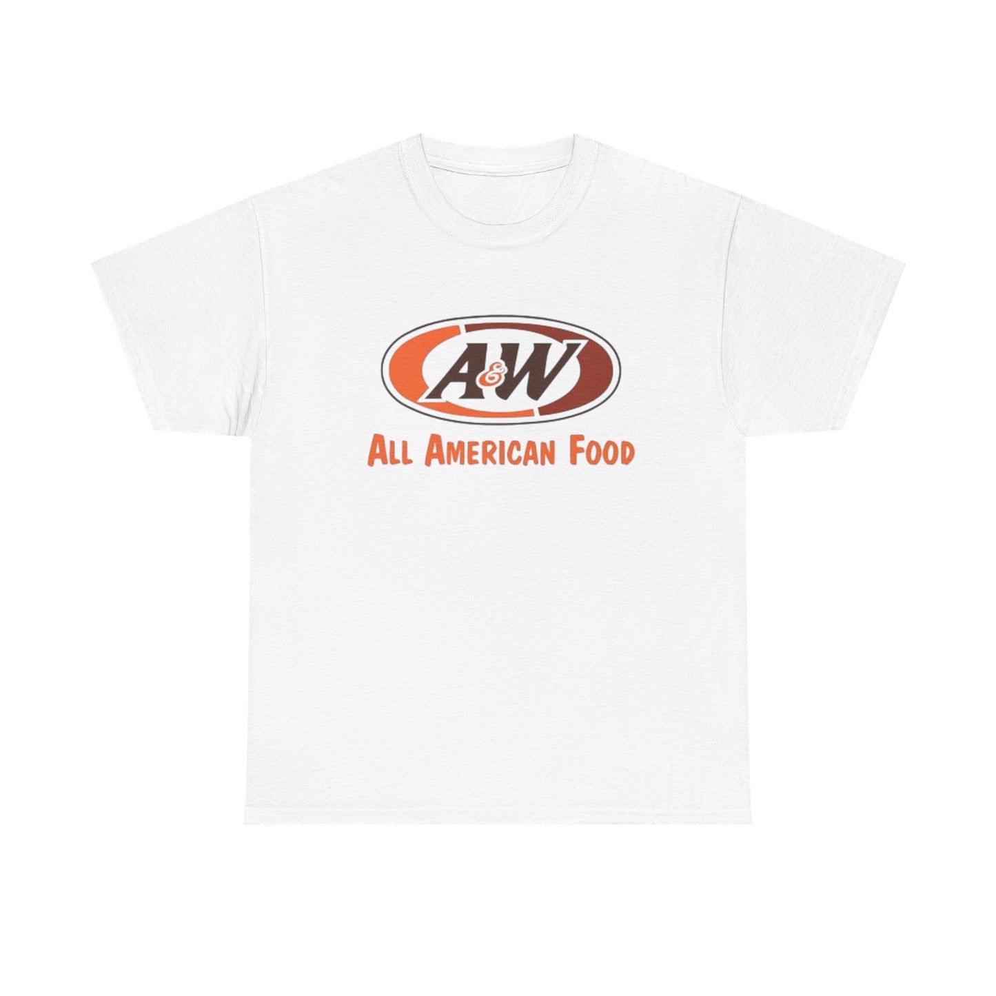A And W Food Graphic T Shirt Unisex Gift New AMERICAN VINTAGE