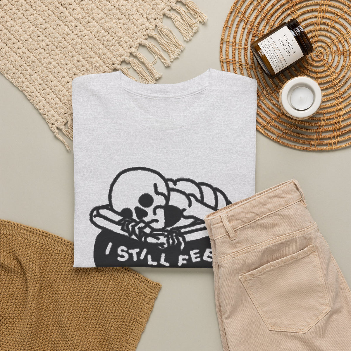 I Still Feel A Bit Messed Up Life Graphic Retro T-Shirt Men's Tee