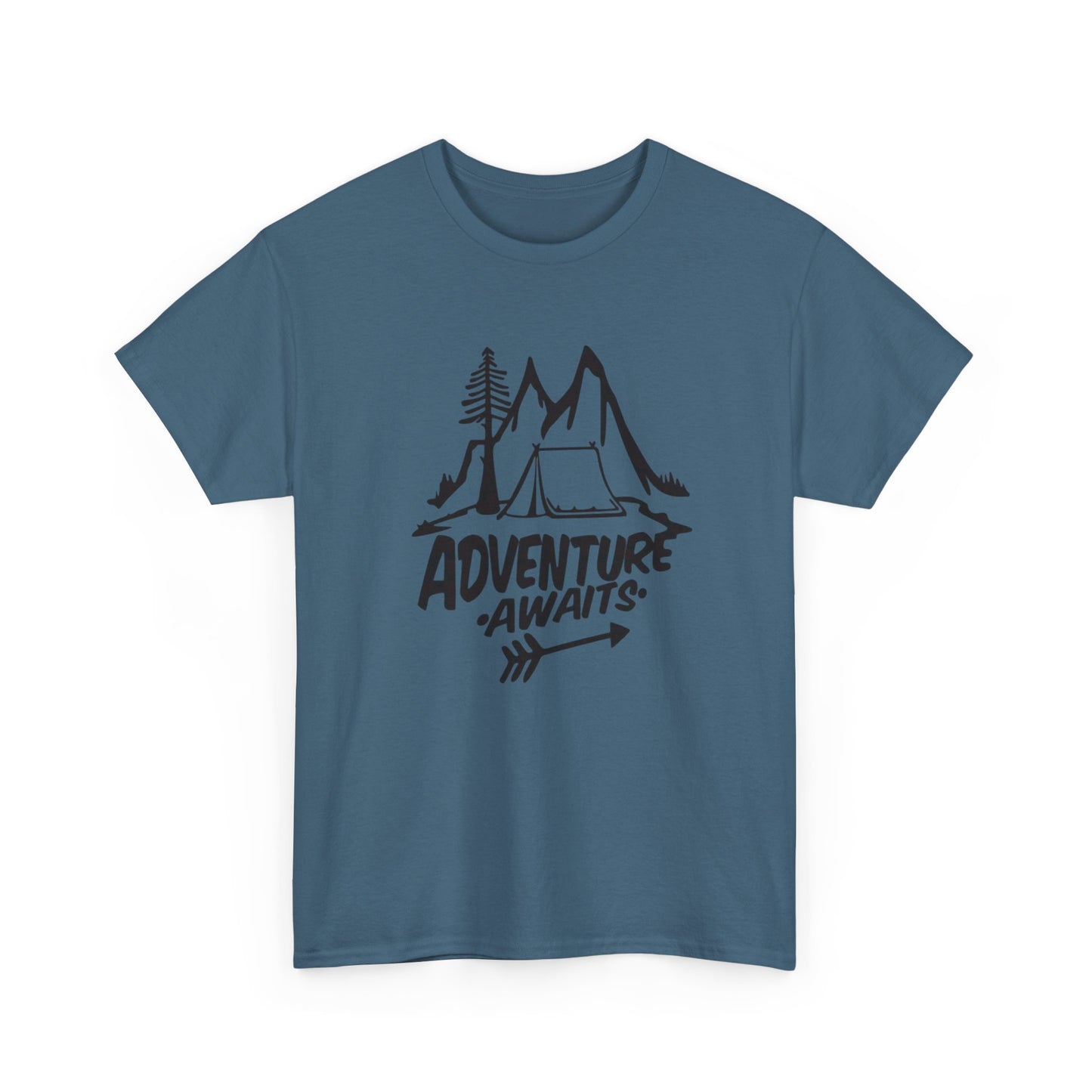 Adventure Awaits Outdoors Graphic T Shirt NEW ADULT