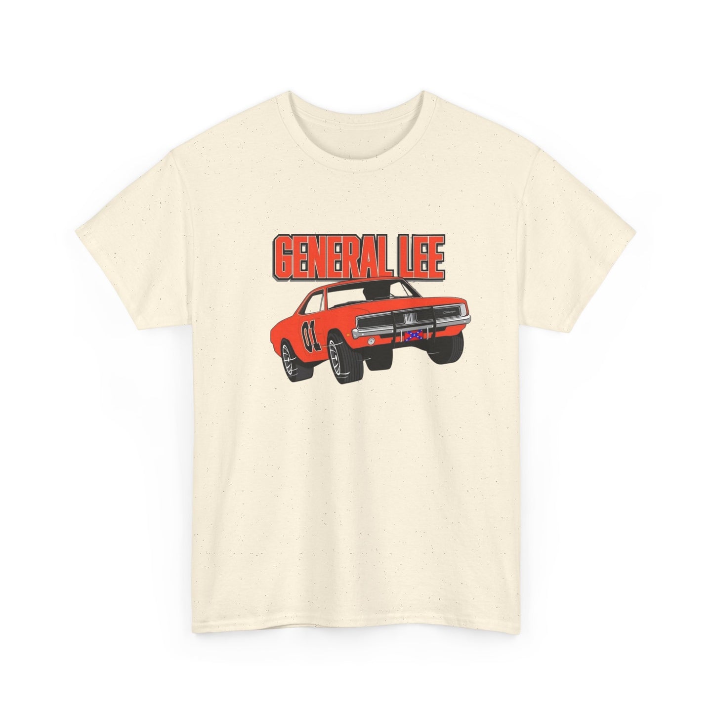 General Lee Charger Vintage Graphic T Shirt NEW ADULT