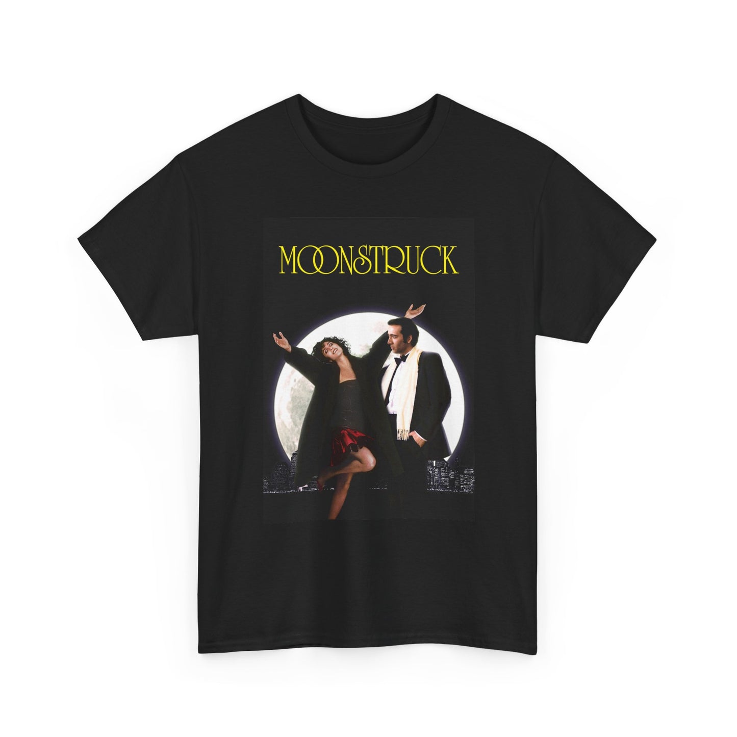 Moonstruck Movie Poster Shirt Retro Unisex Heavy Cotton Tee