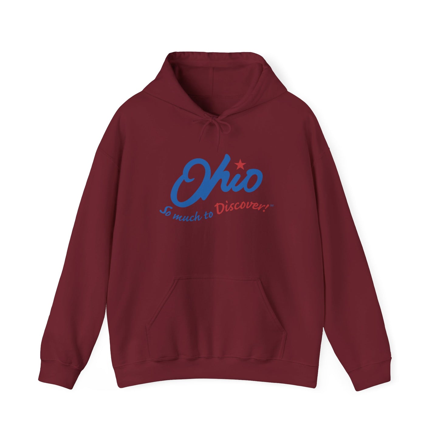 Ohio So Much To Discover Graphic Hoodie Unisex Heavy Blend™ Hooded Sweatshirt