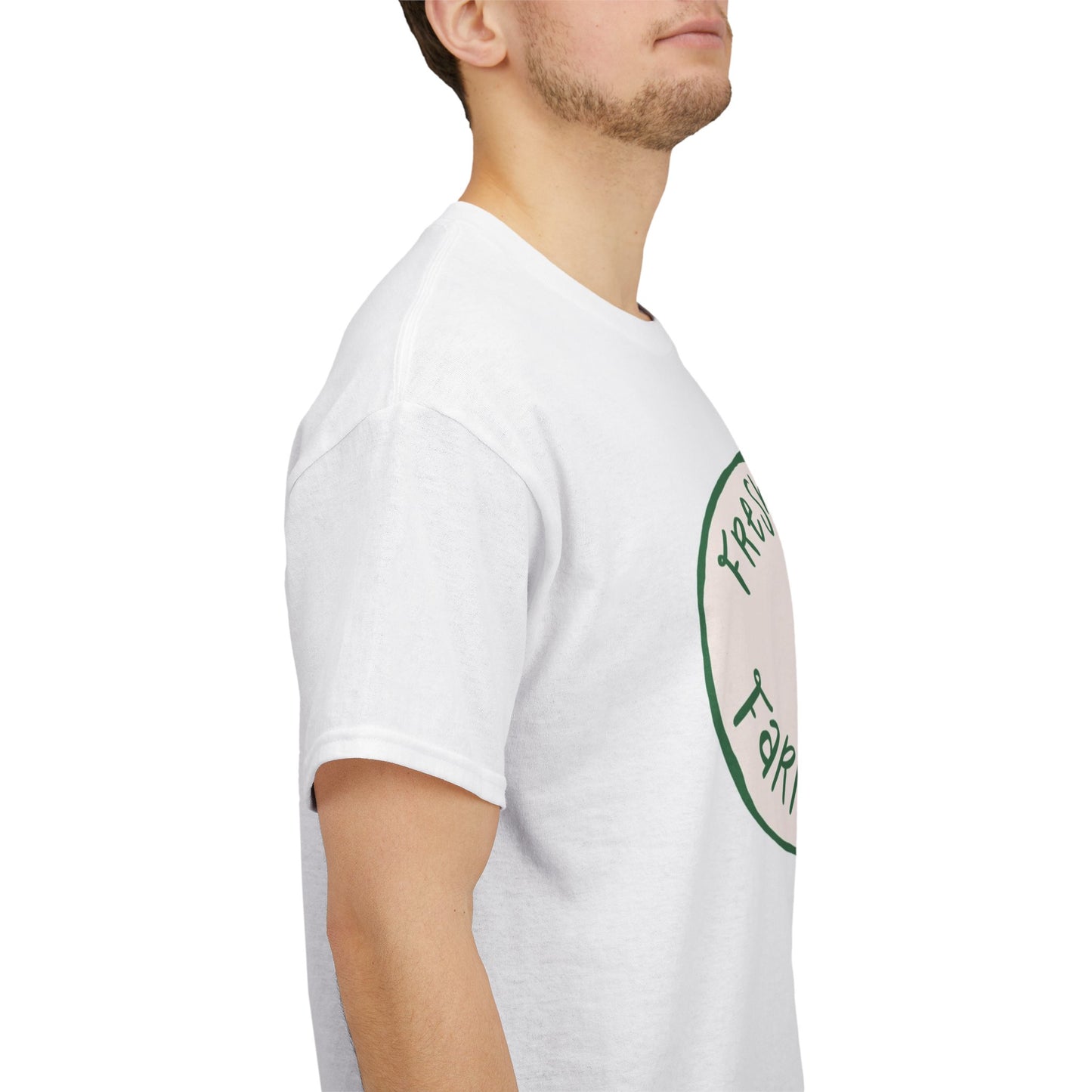 Freshly Picked Farmers Market Graphic T Shirt Retro Men's Heavy Cotton Tee