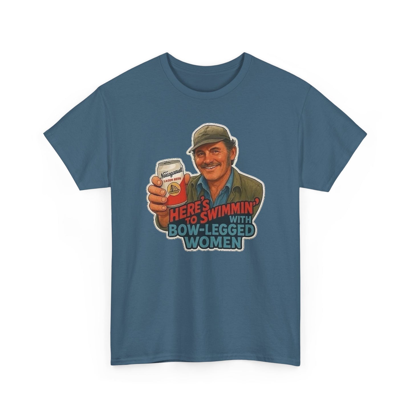 Jaws Movie Funny Retro Graphic T Shirt NEW Unisex Heavy Cotton Tee