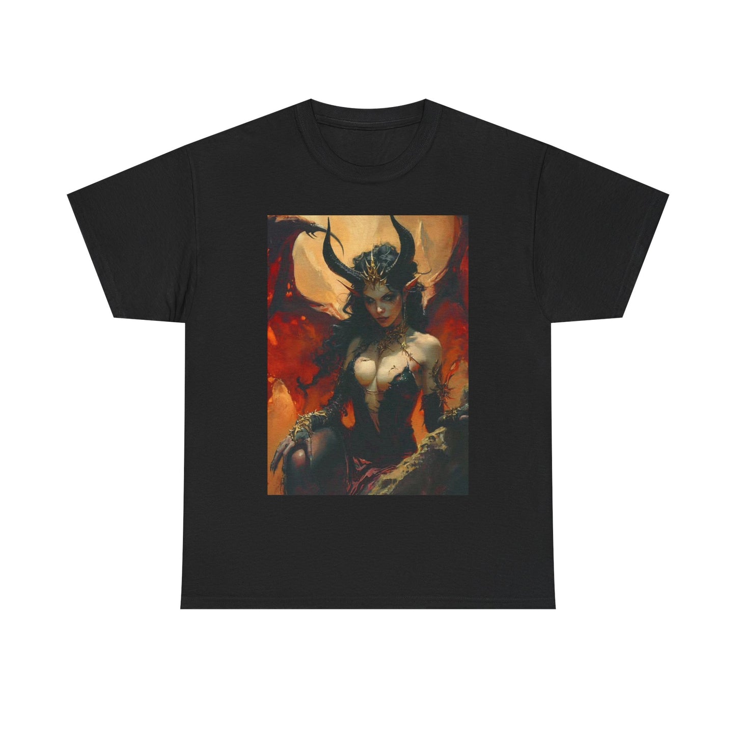Waifu Anime T-shirt Girl Graphic Cartoon Retro Gaming Unisex Heavy Tee Gamer 4