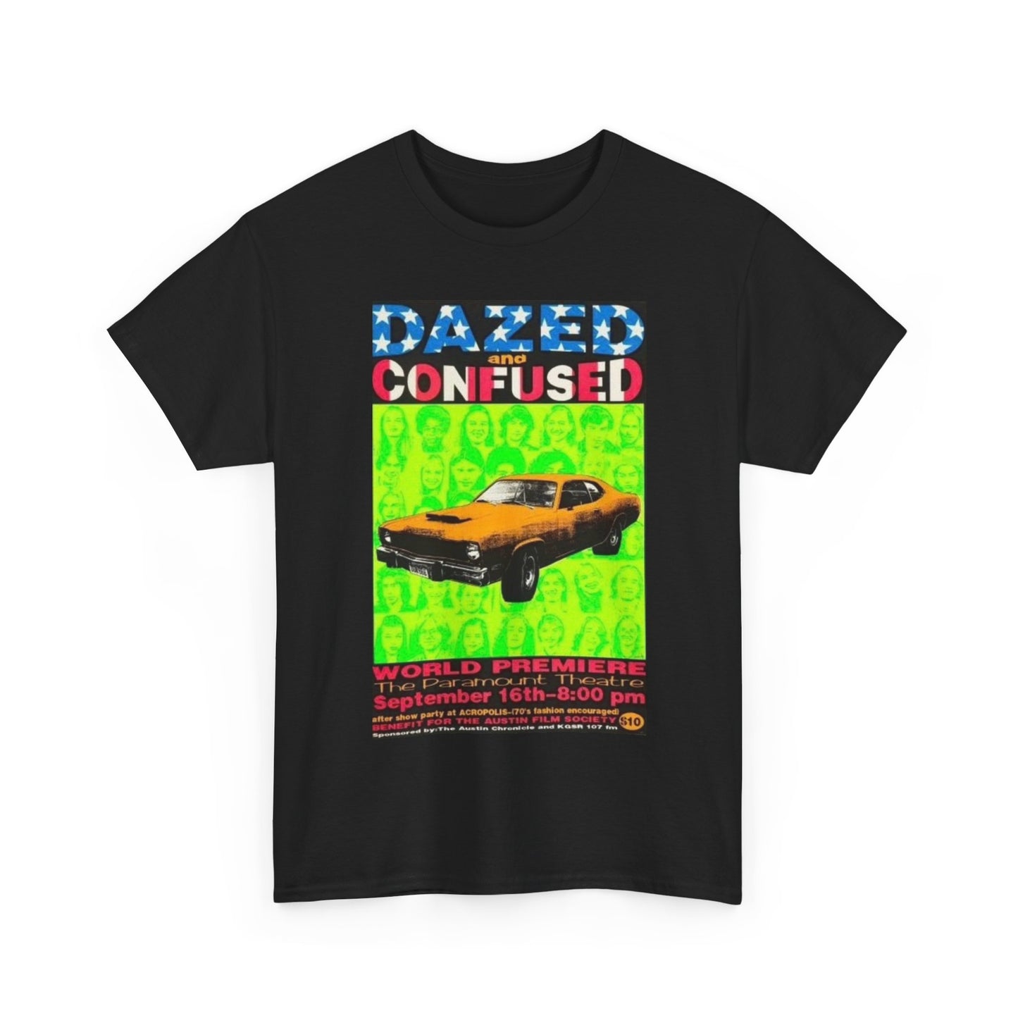 Dazed and Confused Tshirt Vintage Movie Poster Retro Texas Unisex Heavy Cotton w