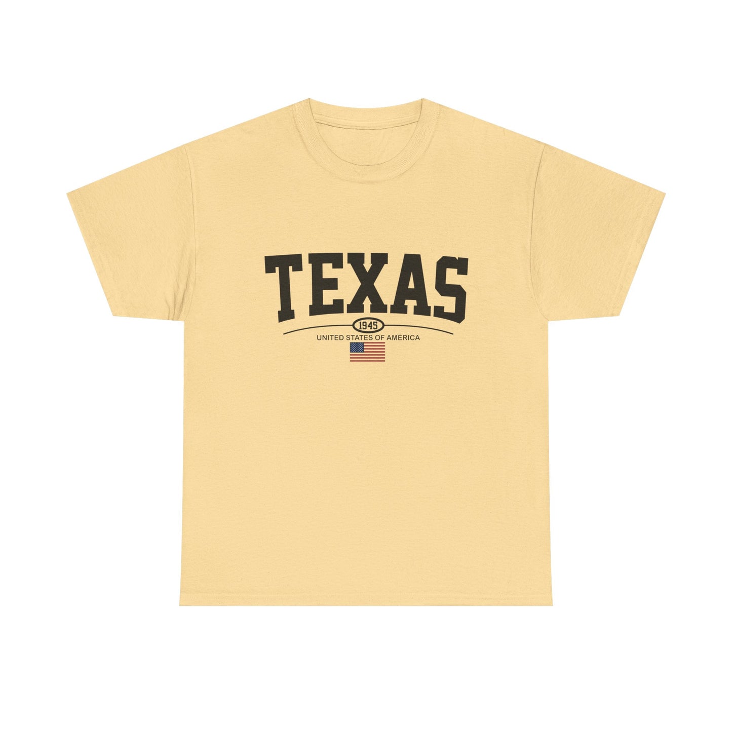 Texas USA Graphic T Shirt NEW Unisex Heavy Cotton Tee