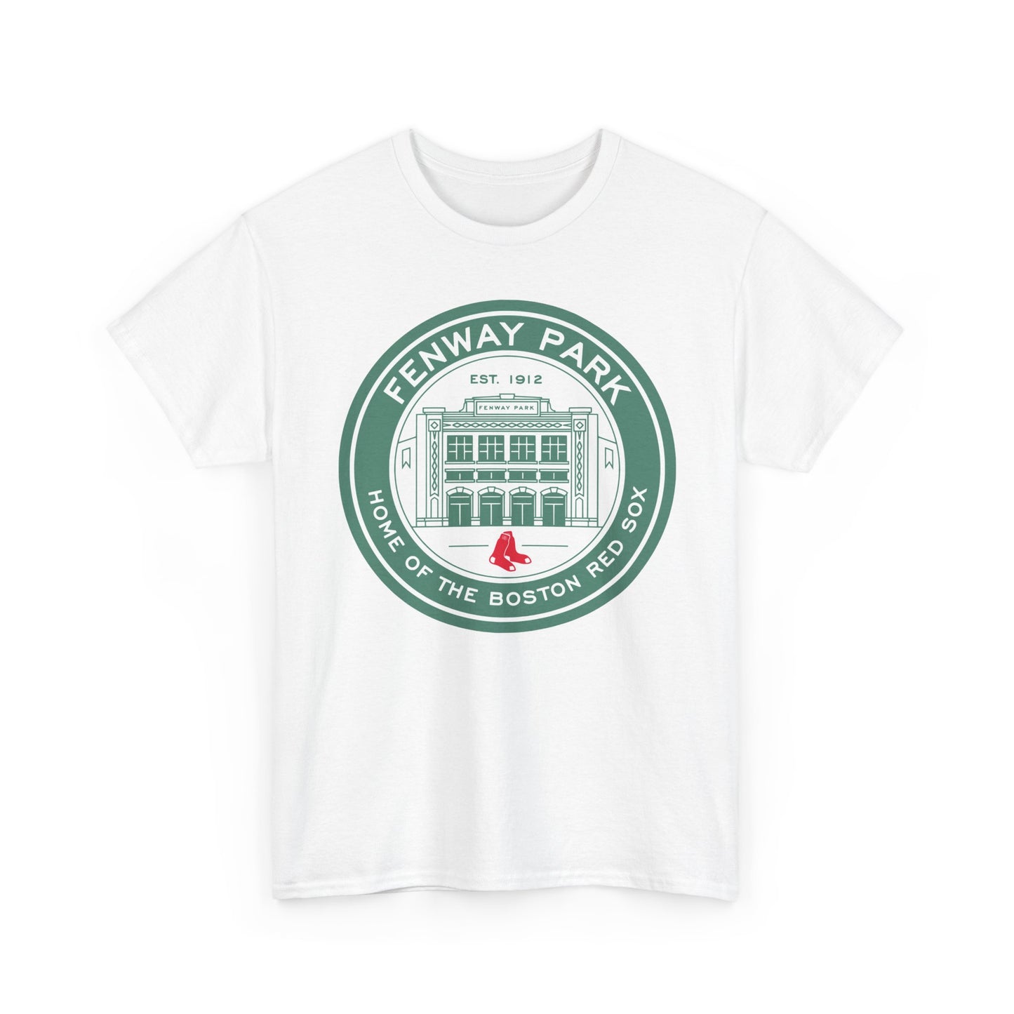 Fenway Park Graphic T Shirt Vintage Boston Baseball Unisex Heavy Cotton Tee