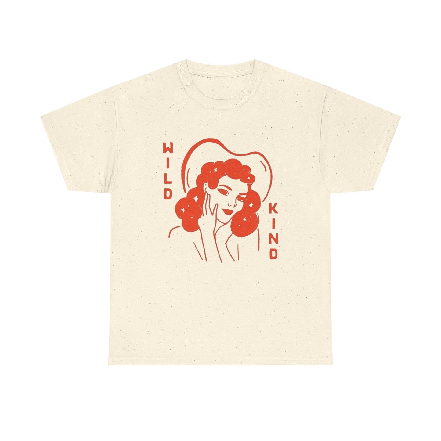 Wild Kind Cowgirl Graphic T Shirt Unisex Heavy Cotton Tee NEW Gift
