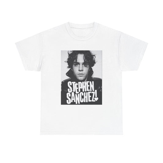 Stephen Sanchez Tshirt Pop Poster Merch Music Nashville Unisex Heavy Cotton Tee
