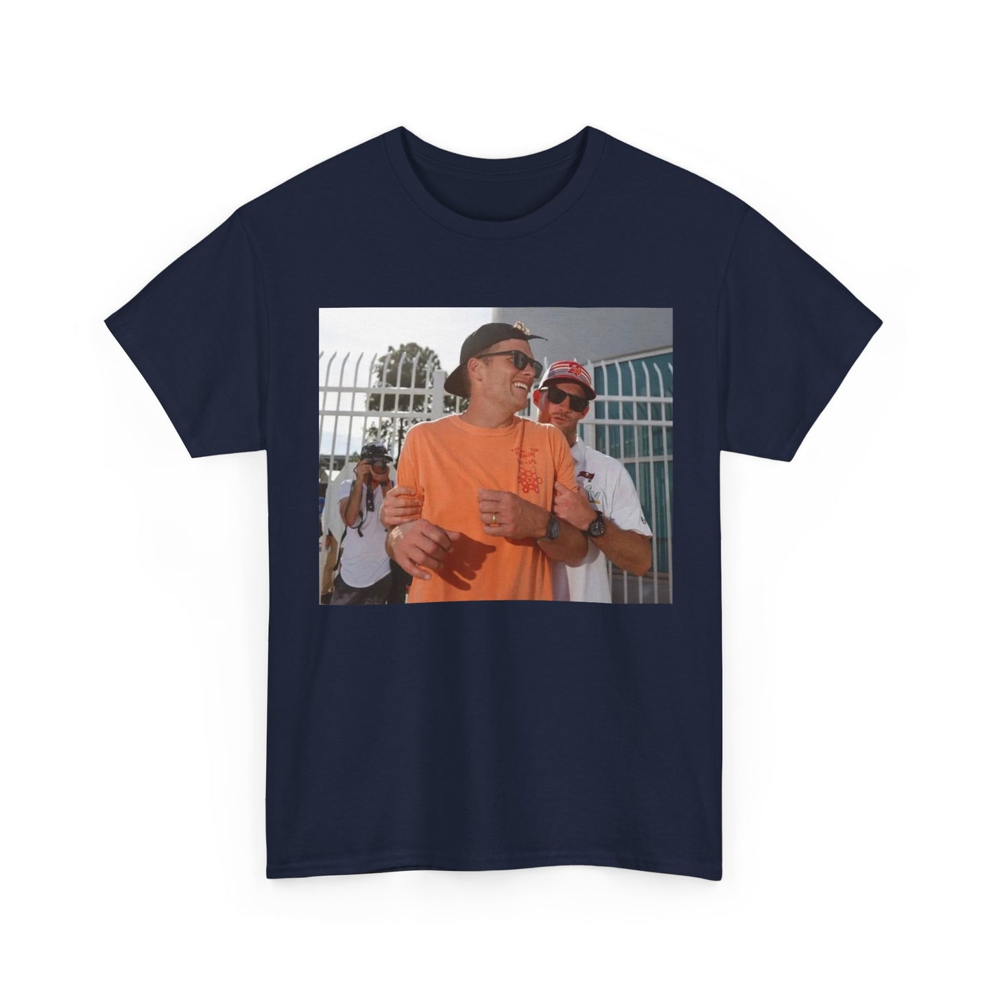 Tom Brady funny drunk T-shirt buccaneers Florida patriots Unisex Heavy Cotton