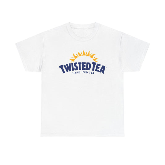 Twisted Tea Graphic T Shirt Garage Beers Vintage Logo Unisex Heavy Cotton Tee