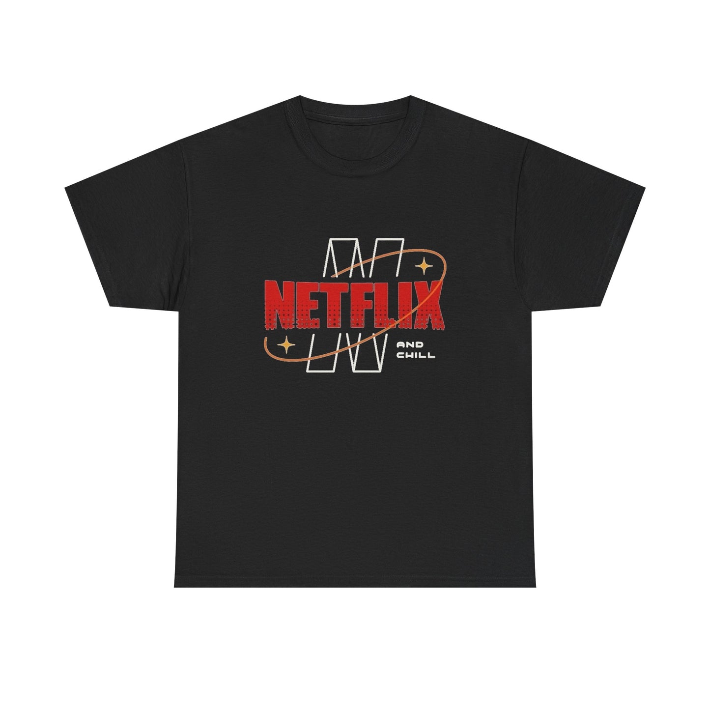 Netflix And Chill Graphic T Shirt NEW ADULT Tee Cotton