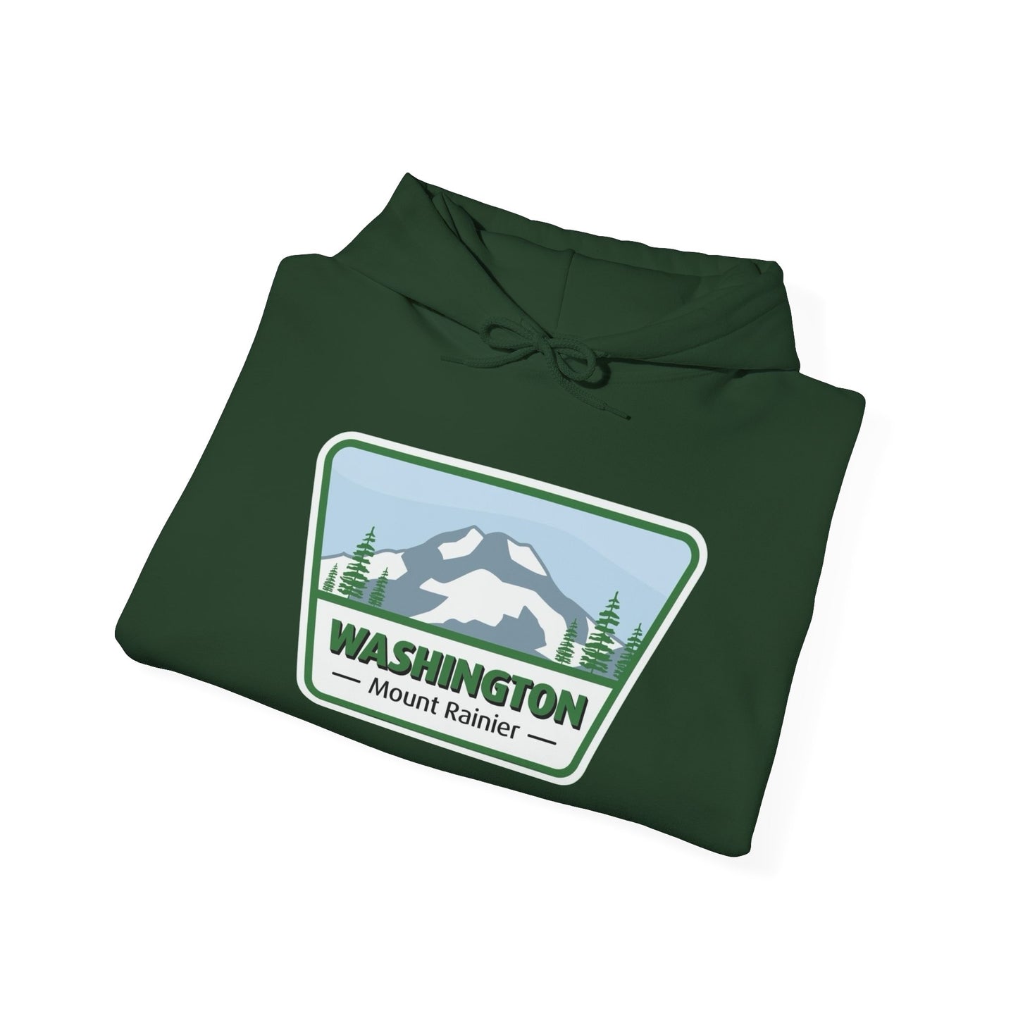 Washington Mount Rainier Hoodie NEW ADULT Unisex Hooded Sweatshirt