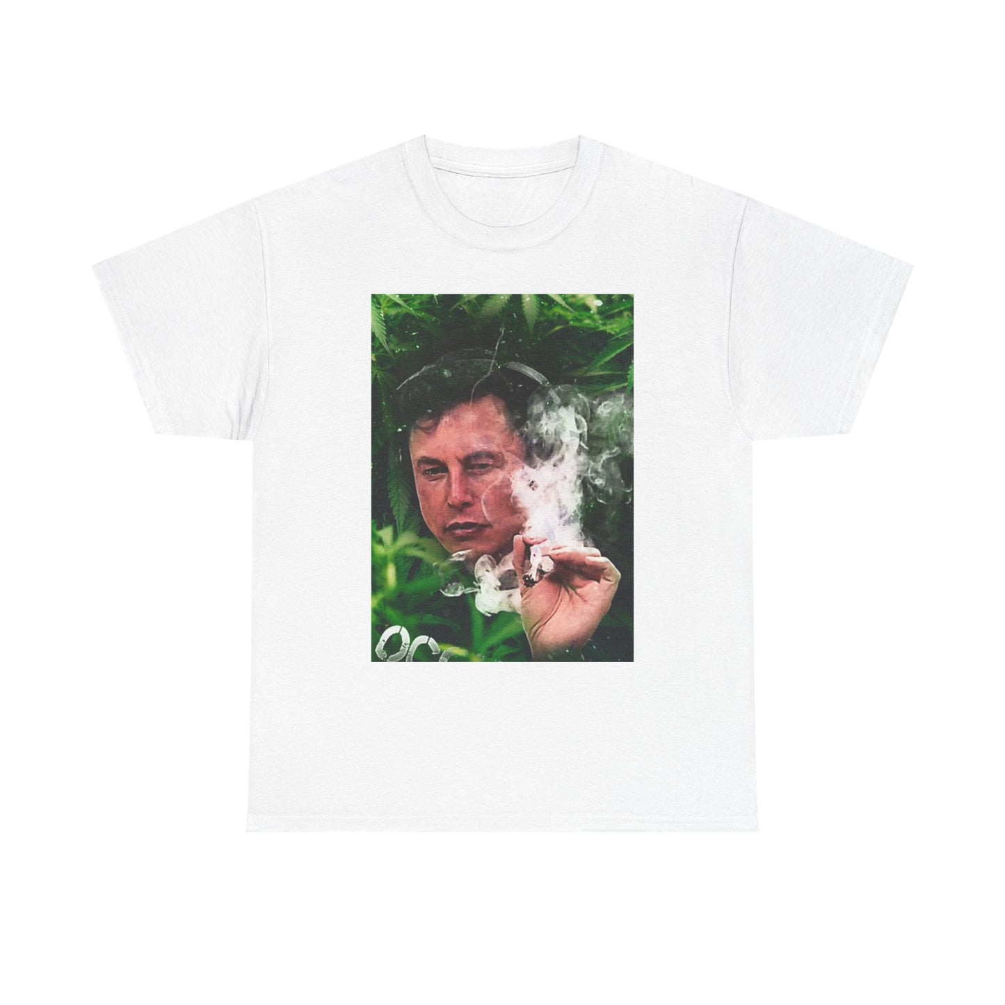 Elon Musk Joe Rogan T Shirt Funny Pot Podcast DOGE Unisex Heavy Cotton Tee