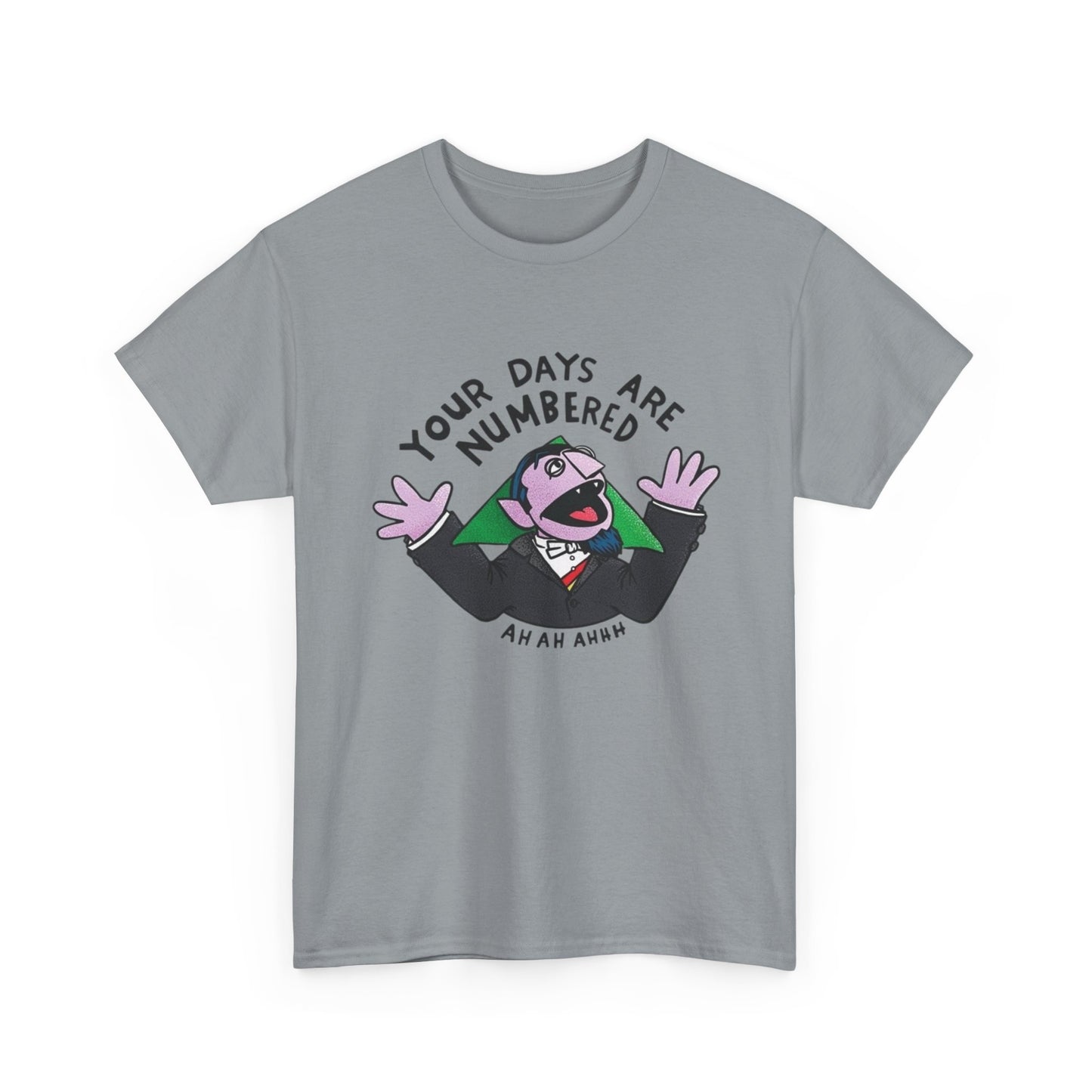 Your Days Are Numbered Vintage Graphic T Shirt NEW ADULT Tee