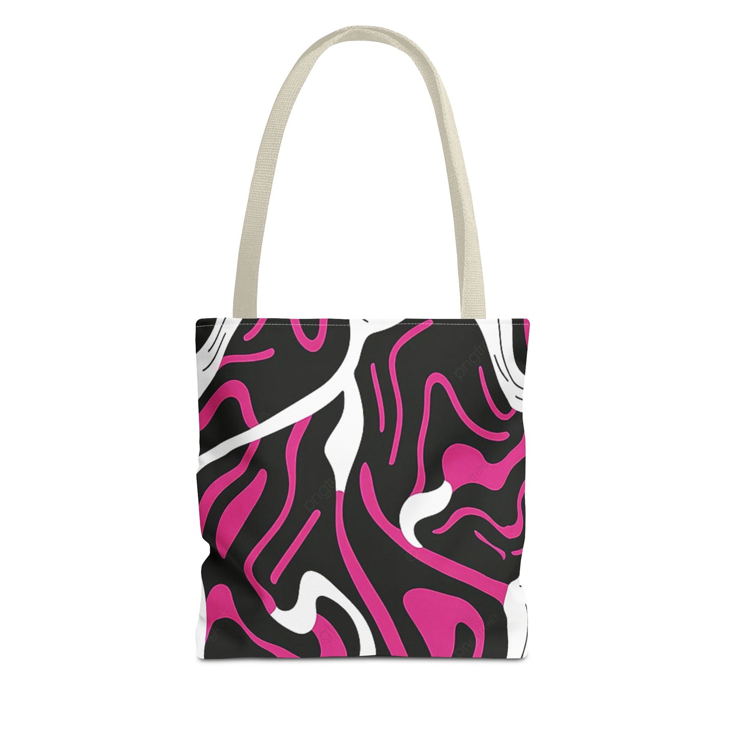 Pink And Black BRAND NEW Modern Purse - Pocketbook - Travel Tote Bag (AOP)