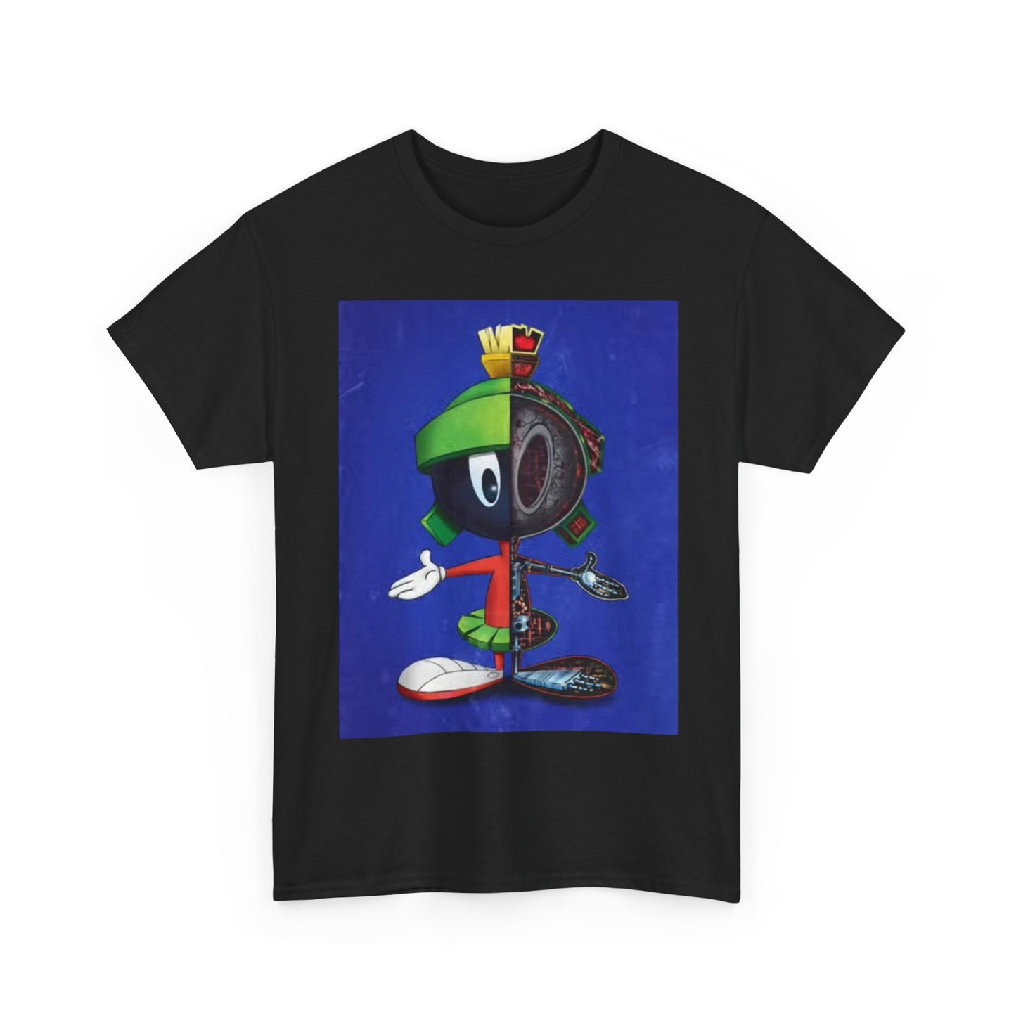 Marvin The Martian Shirt Retro Cartoon 90s Unisex Heavy Cotton Tee