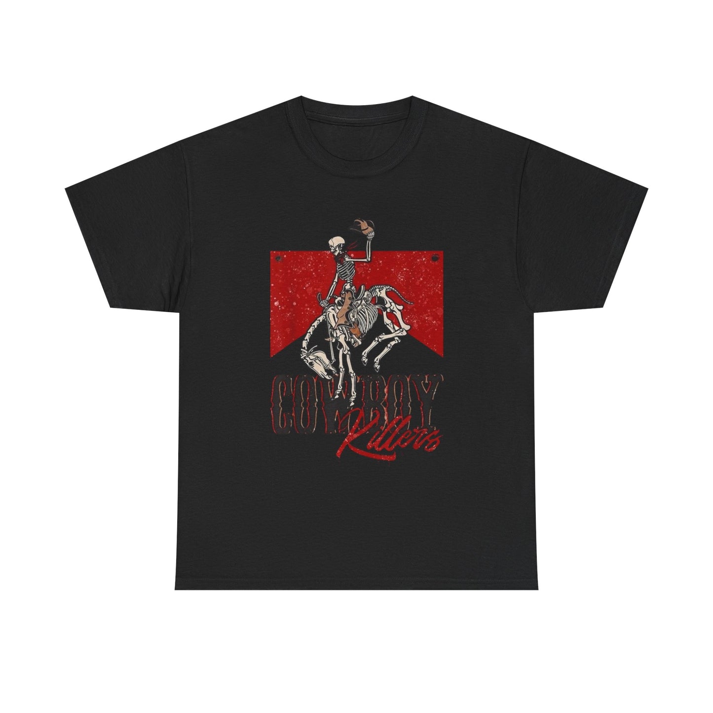Cigarette Cowboy Killers Graphic T Shirt Unisex Heavy Cotton Tee