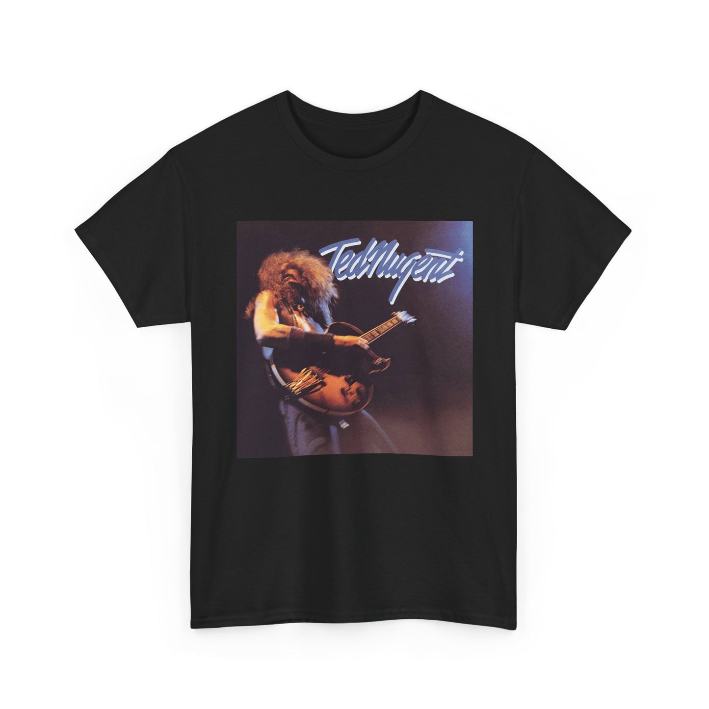 Ted Nugent Tshirt Vintage Rock Album American USA retro Unisex Heavy Cotton Tee