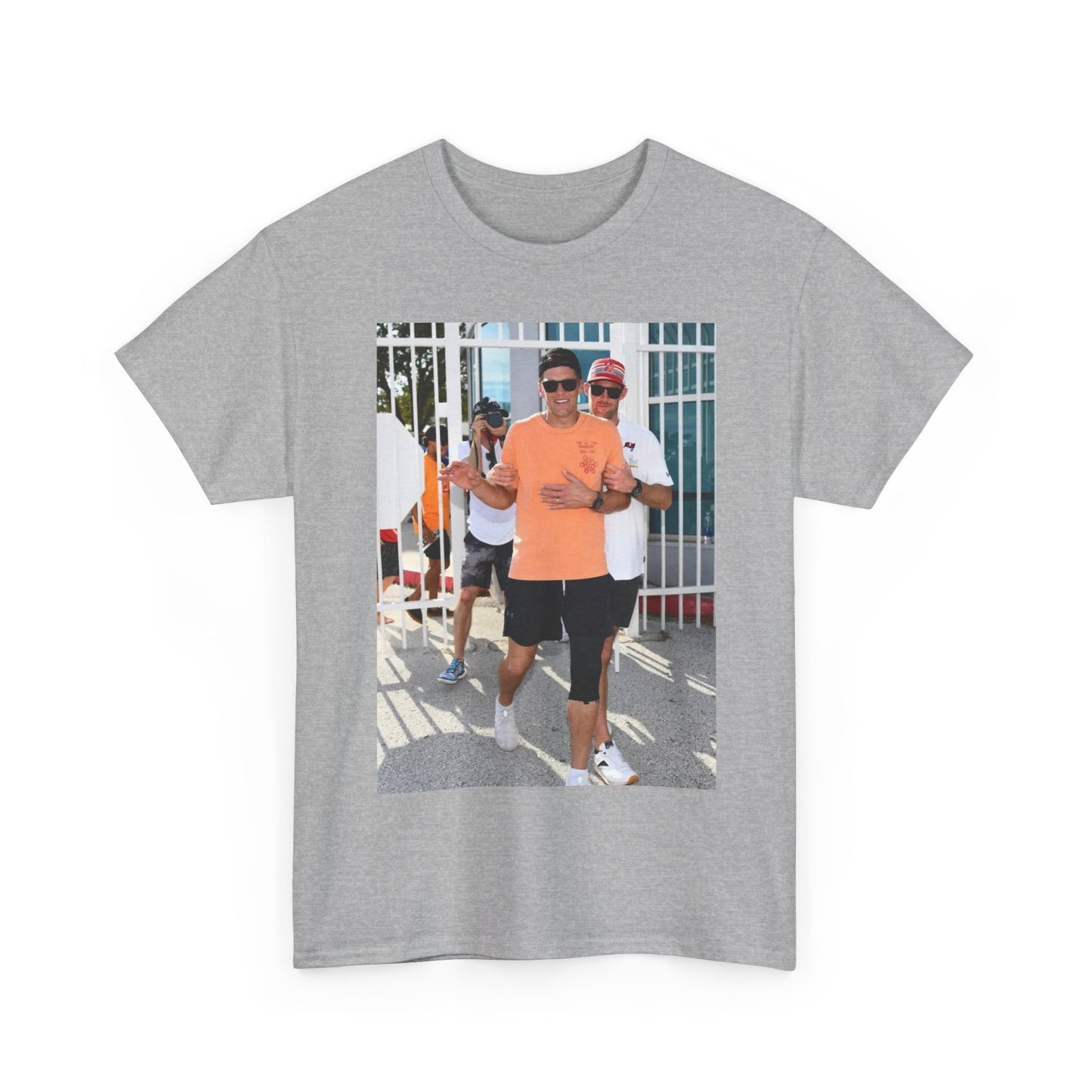 Tom brady funny drunk Tshirt buccaneers Florida patriots Unisex Heavy Cotton Tee