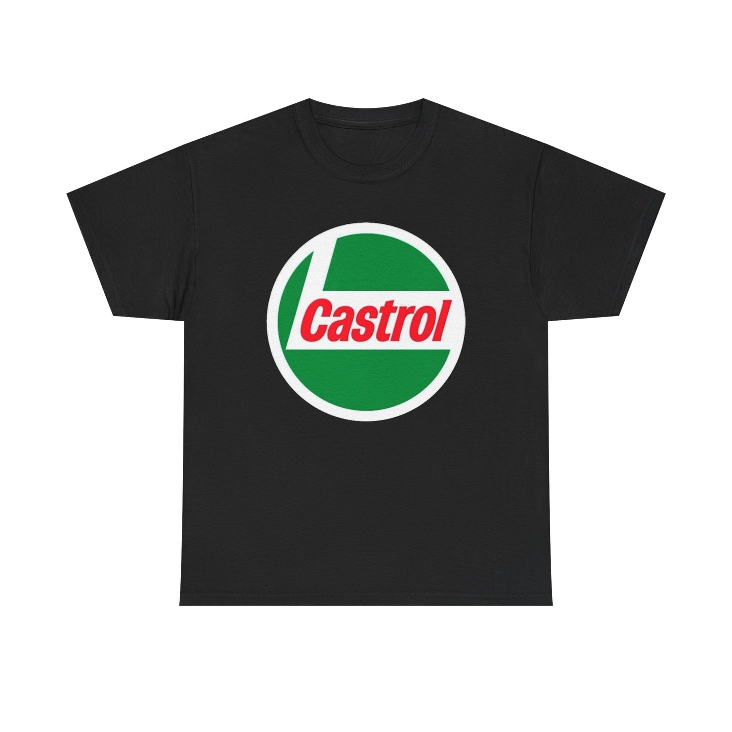 Castrol Oil Retro Graphic T Shirt Unisex Heavy Cotton Tee NEW