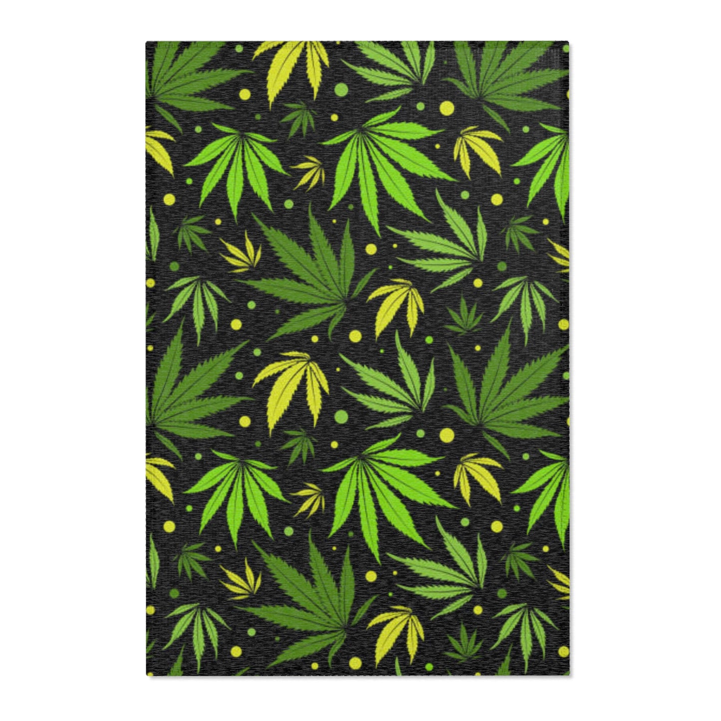 Weed Leaf Graphic College Dorm Hype Beast Area Rugs