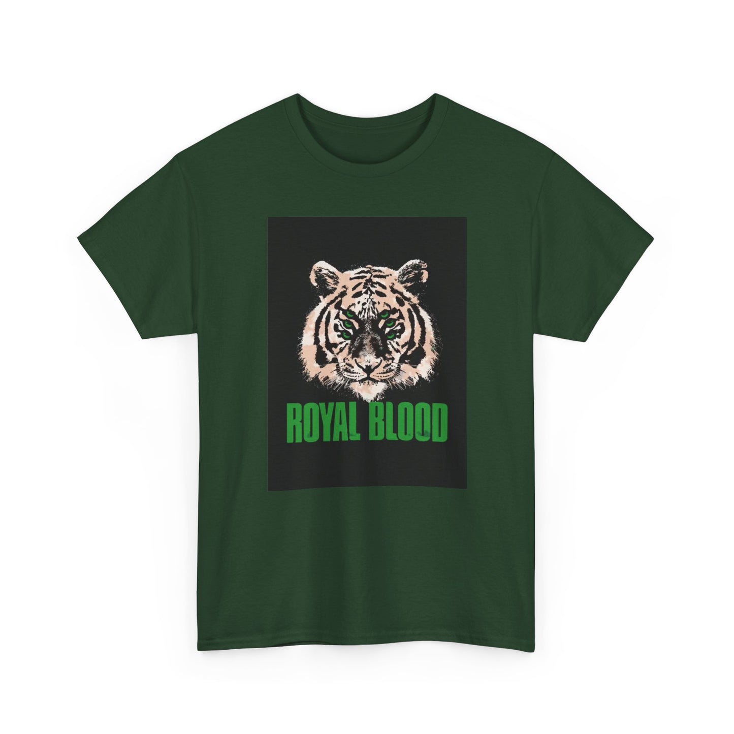 Royal Blood Tshirt Rock band Graphic Tiger Unisex Heavy Cotton Tee Vintage art