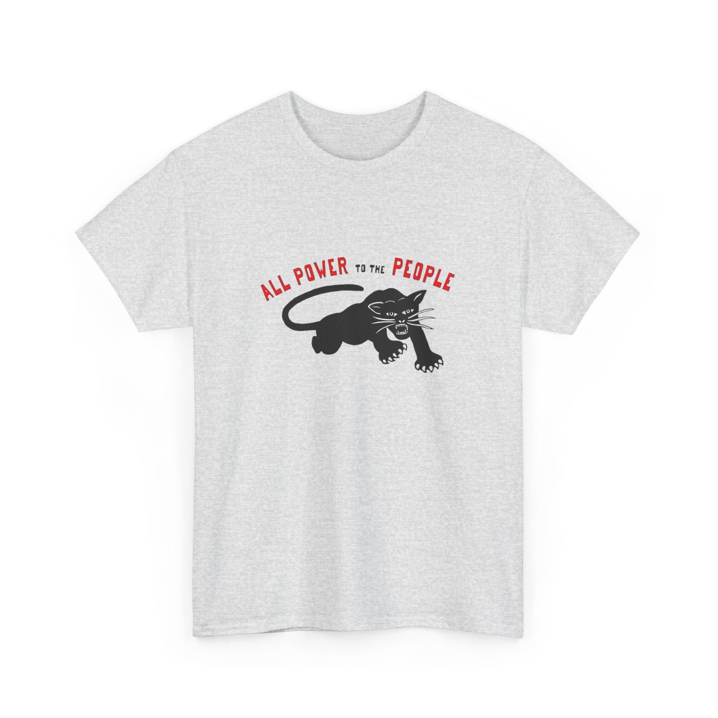 All Power To The People Graphic T Shirt Unisex Heavy Cotton Tee