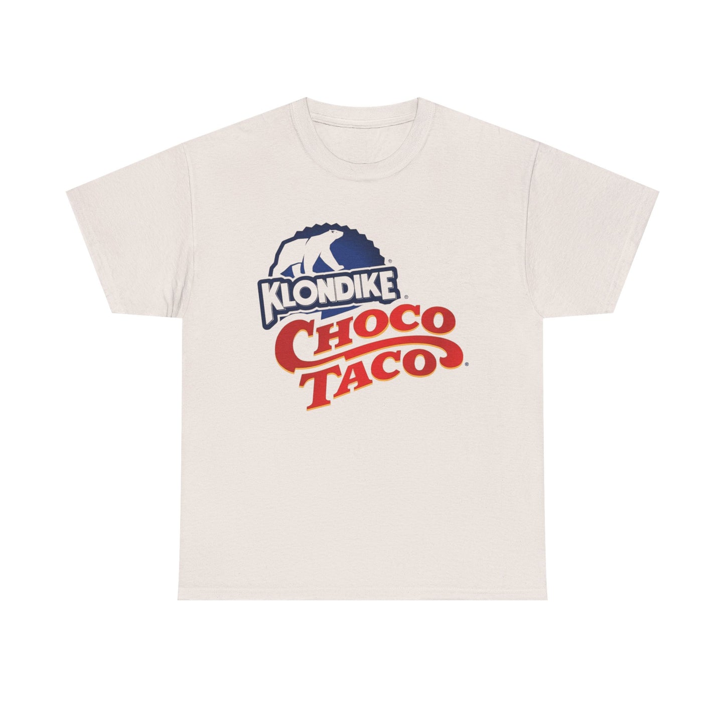Klondike Shirt Choco Taco Funny Ice Cream Retro Nostalgic Unisex Heavy Cotton