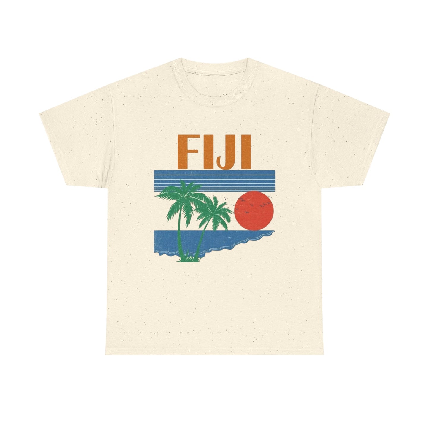 Fiji Vintage Graphic T Shirt NEW Adult Unisex Heavy Cotton Tee