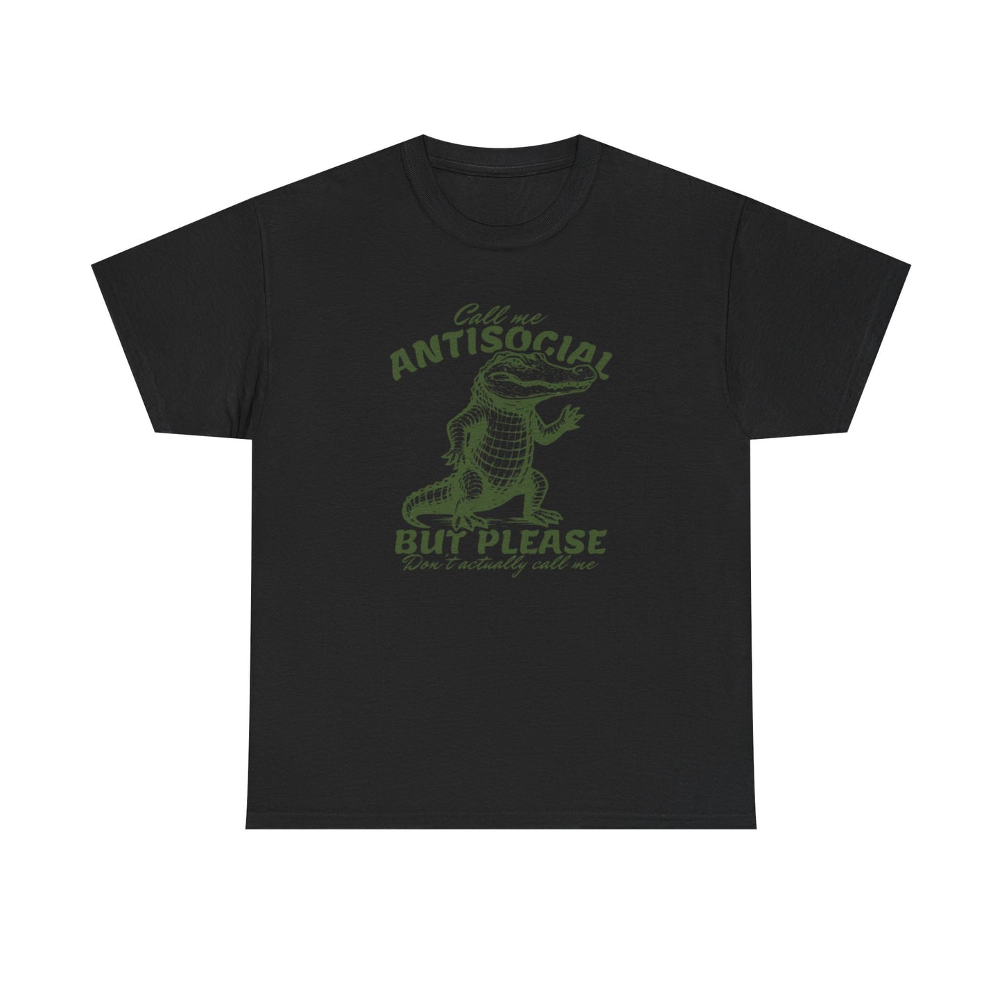 Call Me Anti Social Graphic T Shirt Womens Brand New Cotton Tee