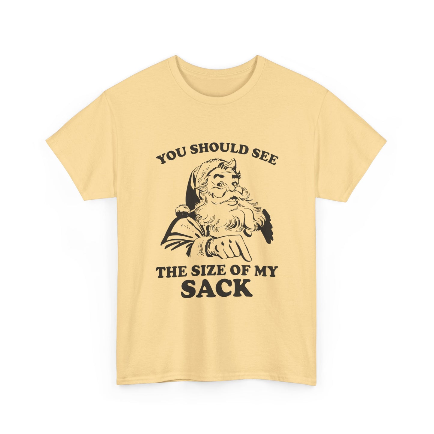 Funny Santa Sex Jokes Humor Graphic T Shirt Unisex NEW Heavy Cotton Tee