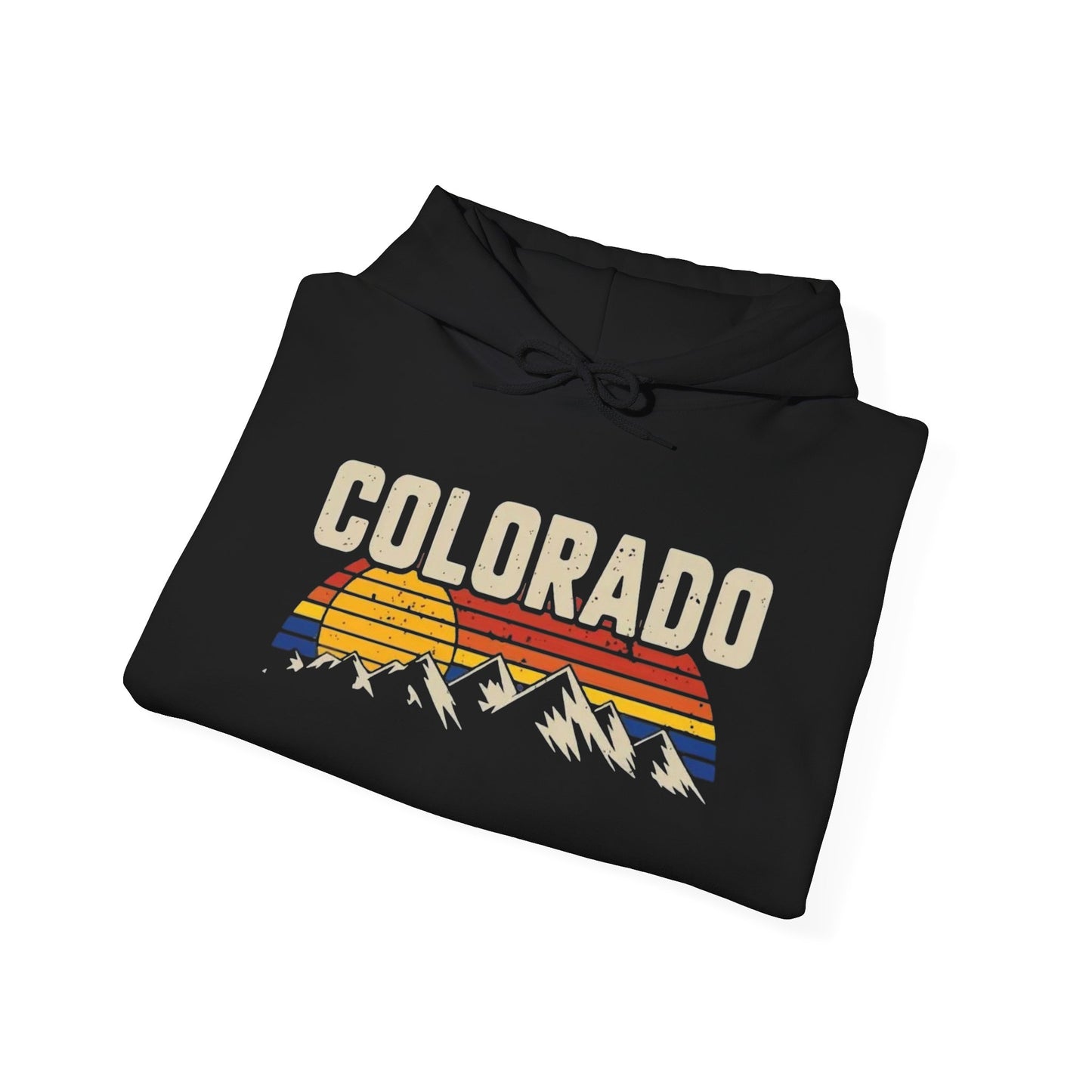 Colorado Rocky Mountains Graphic Hoodie Unisex Heavy Blend™ Hooded Sweatshirt