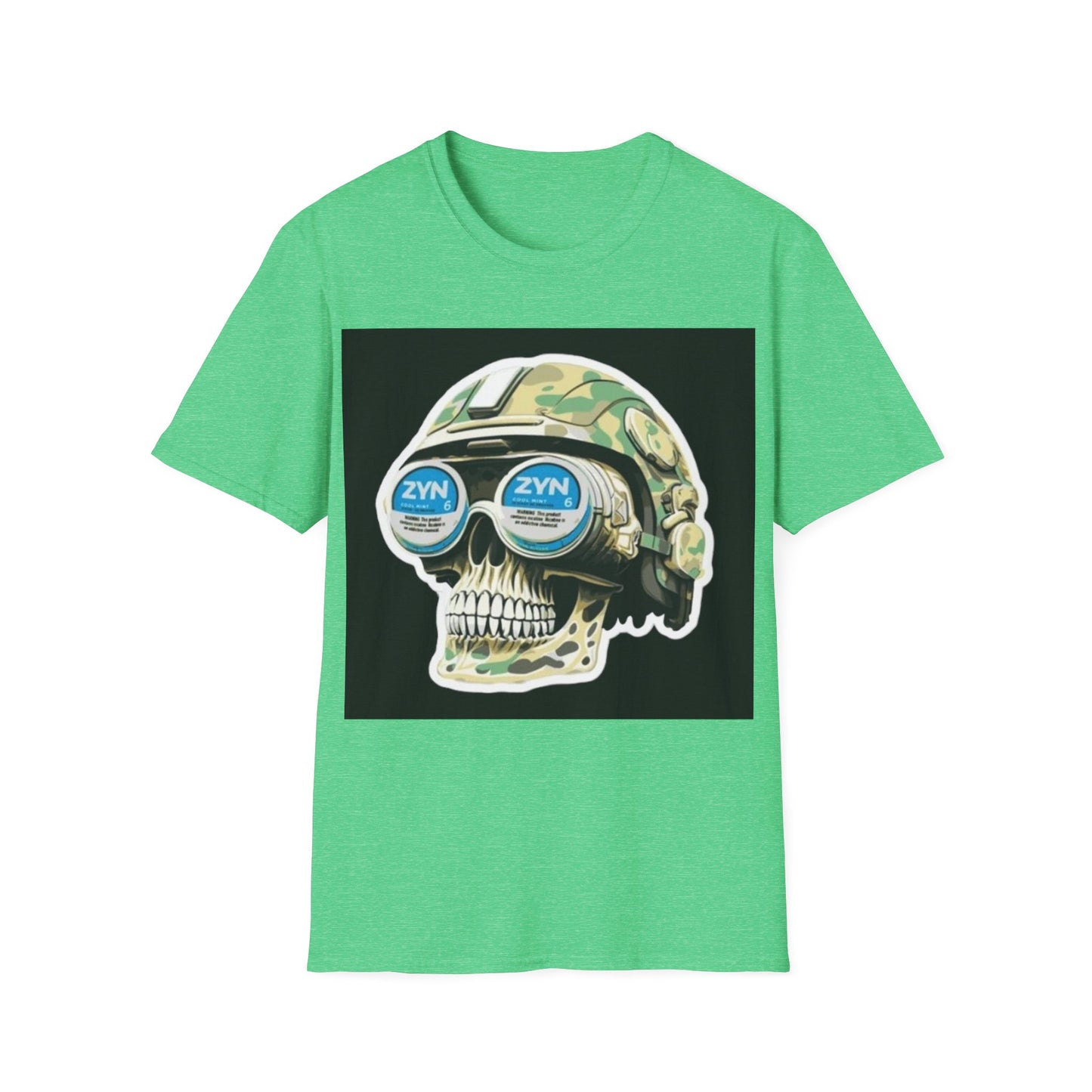 ZYN shirt pouch American Camo zyn pouch tucker trump vintage Softstyle T-Shirt