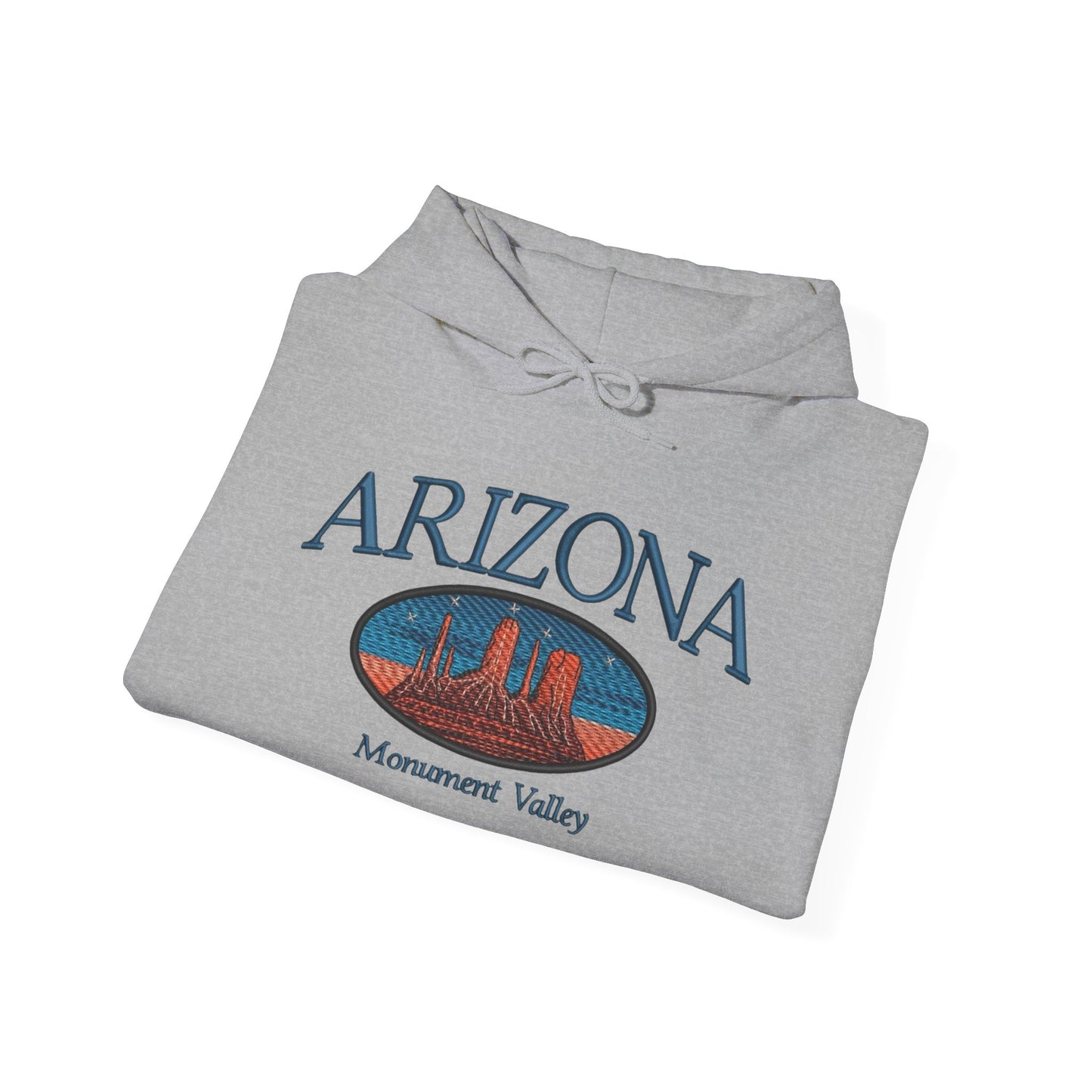 Arizona Monument Valley Graphic Hoodie Heavy Blend Sweatshirt NEW