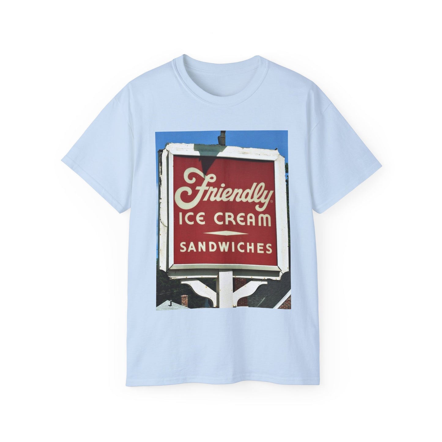 Friendlys ice cream T-shirt vintage New England restaurant chef Ultra Cotton Tee