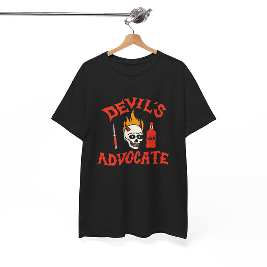 The Devils Advocate Graphic T Shirt Unisex Heavy Cotton Tee